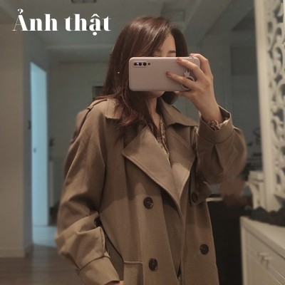 Áo khoác, áo mangto nữ kaki hàng quảng châu cao cấp - A367 (Kèm ảnh thật)