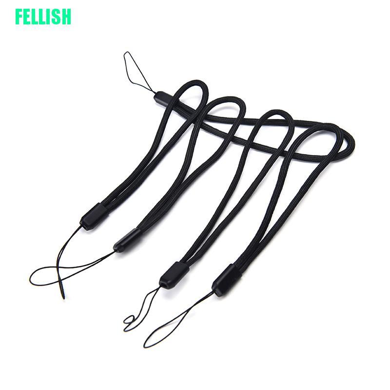 Bộ 5 Dây Đeo Bằng Nylon Màu Đen Cho Camera Ipod Usb Mp3 Mp4