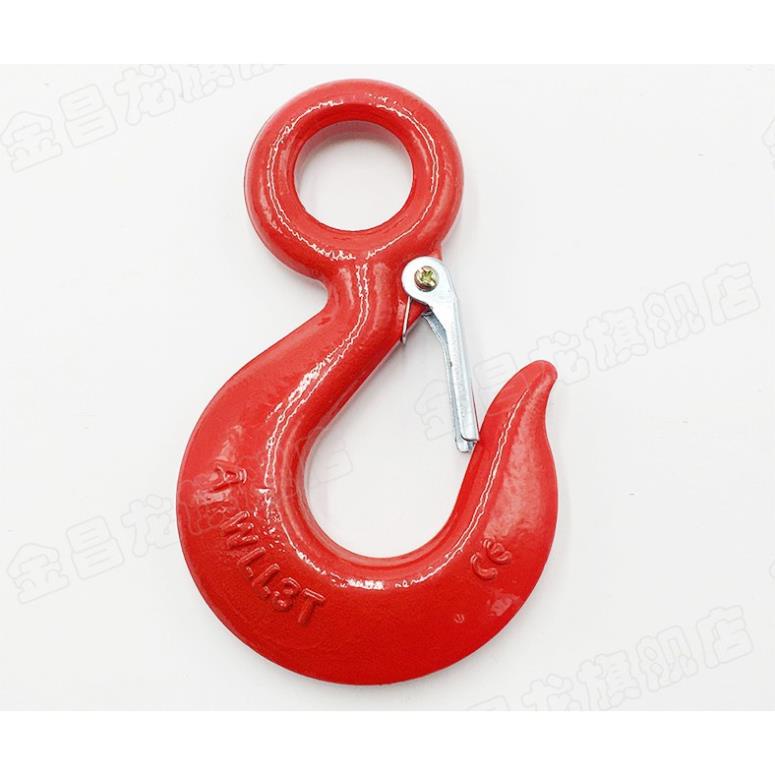 Móc cẩu móc treo có khóa an toàn  chịu tải 500kg,1 tấn, 2 tấn, 3 tấn, 5 tấn cáp thép THÁI BÌNH VINA