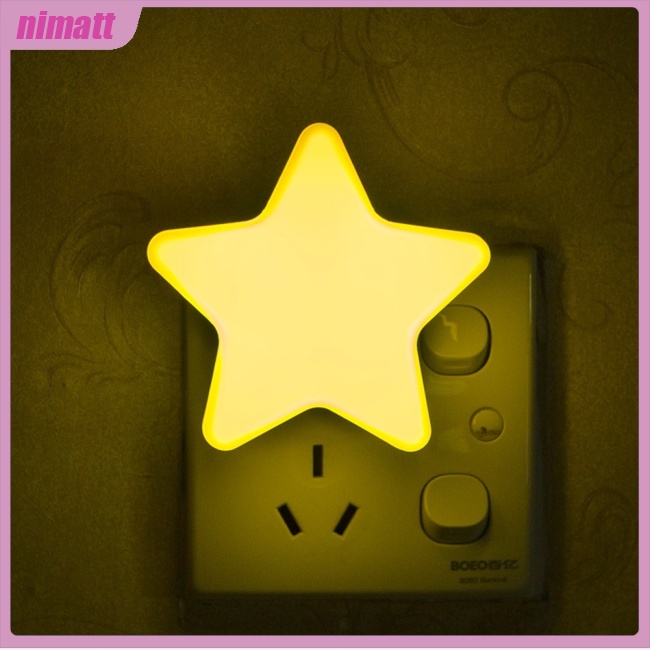 Đèn Ngủ Cảm Ứng Mini Hình Ngôi Sao Cho Bé