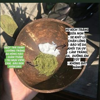COMBO Ủ SỮA NON TẶNG BỘT TRÀ XANH ❤