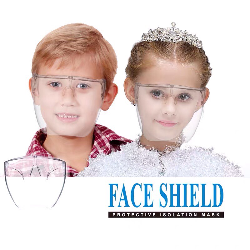 kính bảo hộ-chắn bọt face shield trẻ em (cứng)