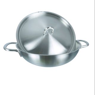 Chảo sâu lòng / Wok 2 quai Inox Be-Home