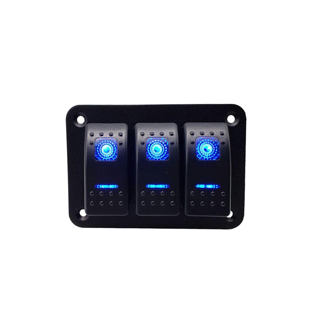 Bảng Công Tắc Đèn LED RV 12V / 24V Chống Nước Sửa Chữa Cho Tàu Thuyền / Xe Hơi