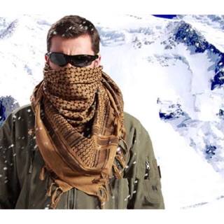 Khăn choàng ả rập đa năng - shemagh - khăn rằn