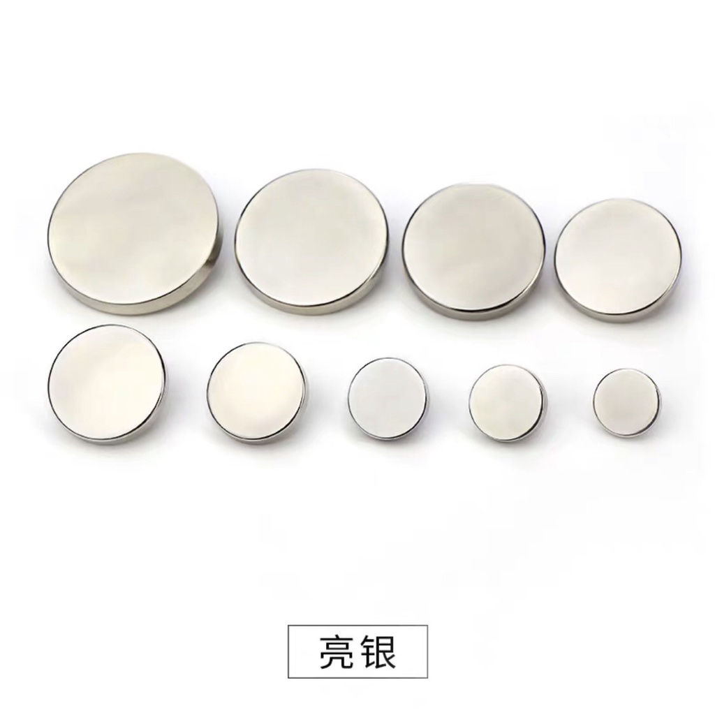 Set 10 Nút Áo 10 / 15 / 20 / 25 / 30mm Màu Vàng 20mm Tiện Dụng