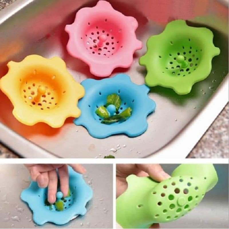 Lọc sàn bồn rửa chén hình hoa,,,,