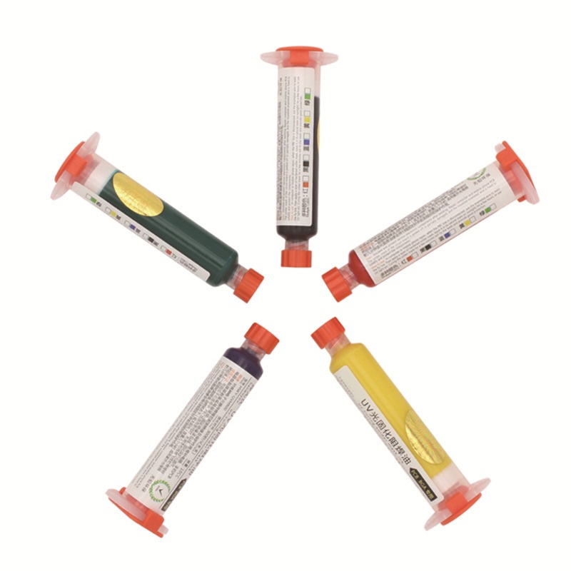 Phụ Kiện Hàn Mực UVh900 Uv Màu Đen / Xanh Lá / Đỏ Chuyên Dụng