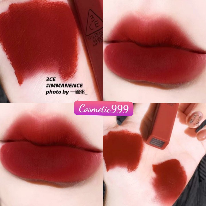 Son 3ce cloud lip tint màu live a little đỏ đất-cosmetic999