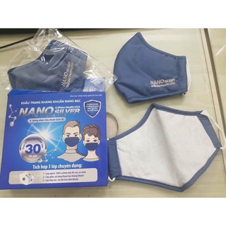 KHẨU TRANG NANO BẠC KHÁNG KHUẨN (NANO SILVER)