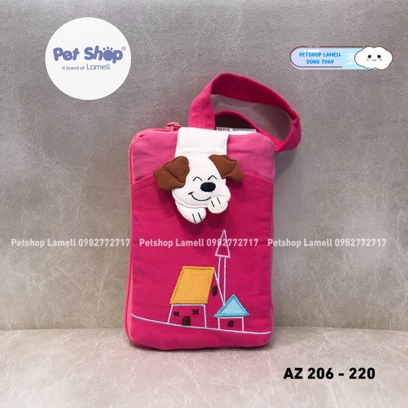 Bóp ví cầm tay nhiều ngăn PETSHOP chứa điện thoại, vật dụng - AZ 206 - NZ 954