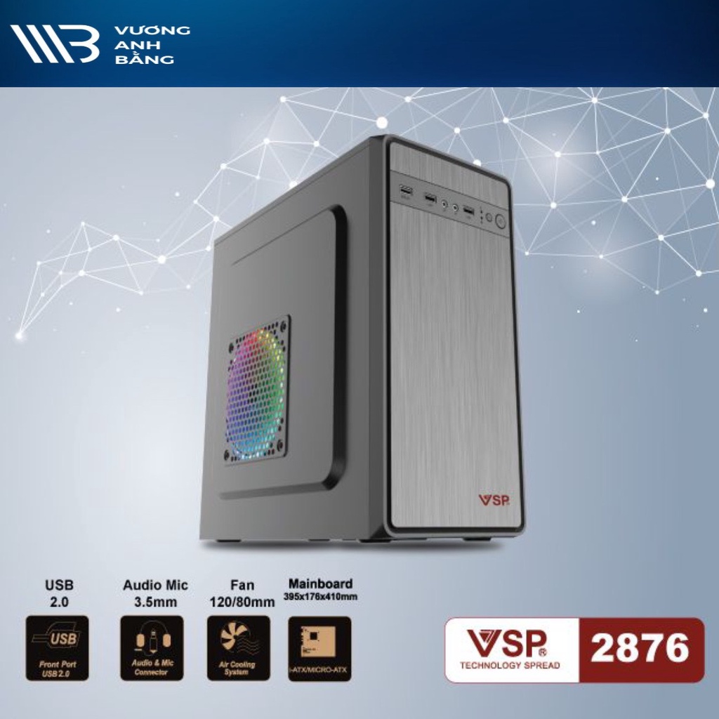 Vỏ case máy tính văn phòng VSP 2876/ 2874/28xx