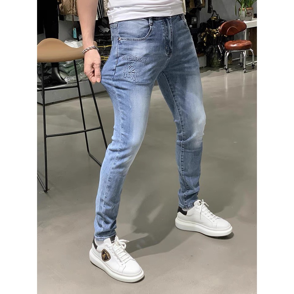 Quần Jean Nam - Quần Bò Nam co dãn ôm form tôn dáng chuẩn Muradfashion NT509