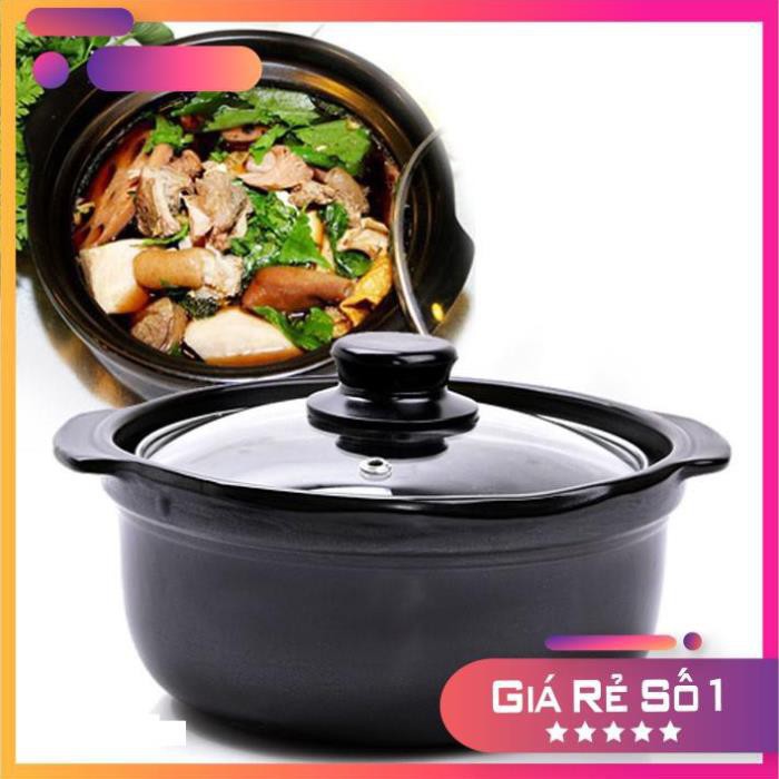 Nồi đất nắp kiếng 1.5l