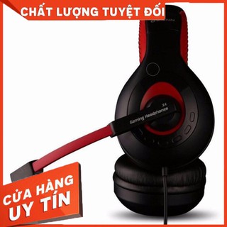 Tai nghe chụp tai Ovann X4 (Đen đỏ) - Hàng Nhập Khẩu