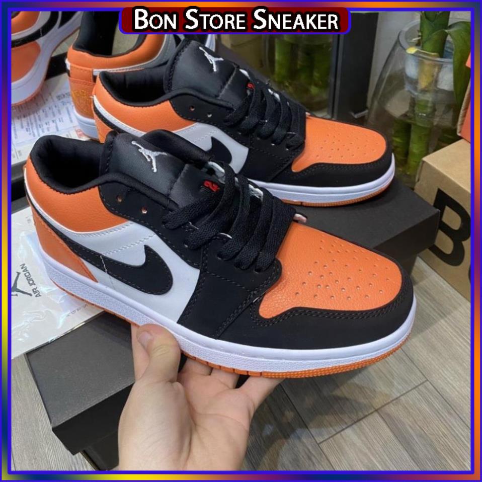 Giày Jordan 1 Low Paris Trắng Xám, JD1 Low Paris Cổ Thấp Gót Xanh Thời Trang Hot Hit 2021