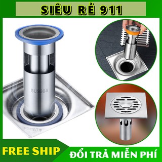 Phụ kiện Ngăn mùi Toilet - INOX 304 lắp thoát sàn chống mùi hôi ngăn vi khuẩn trào ngược