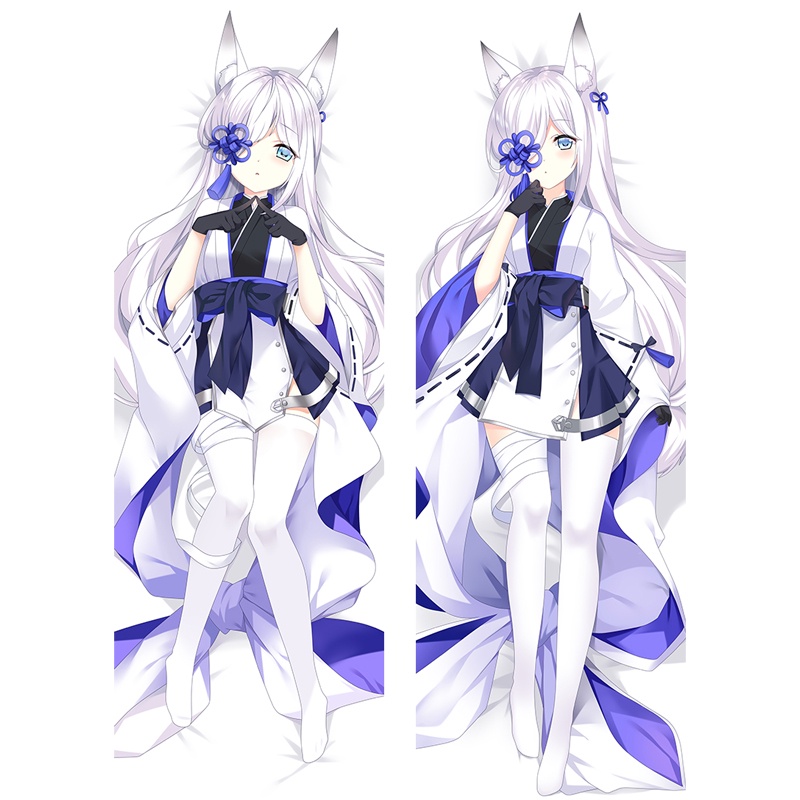 50 * 150cm Kawaii Cô Gái Kasumi Ôm Thân Gối Azur Lane Anime Cosplay Dakimakura Ốp Lưng Tùy Chỉnh Ném