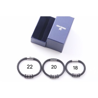 [New product] Leather Transfer Bracelet male and female lovers accessories simple creative S925 silver