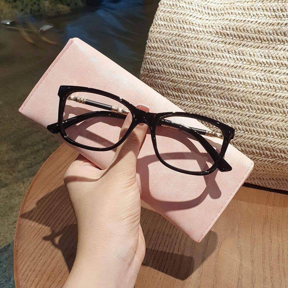 Kính Thời Trang Nam Nữ Hàn Quốc - Tặng Kèm Hộp Đựng Và Khăn Lau