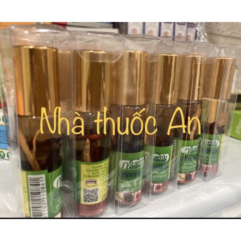 Lốc 12 chai dầu sâm lăn thái lan 8ml