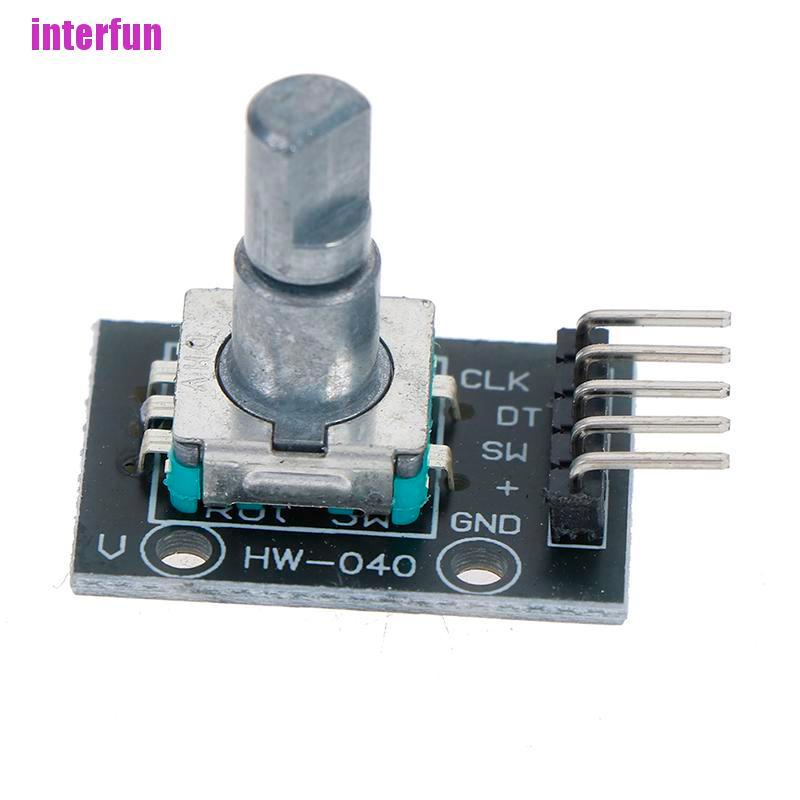 [Interfun1] Integrated Circuits Rotary Encoder Ky-040 Brick Sensor Development For Arduino [Fun]