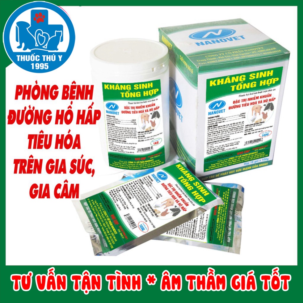 Gói 50g Phòng bệnh tổng hợp cho chim cảnh, gà đá