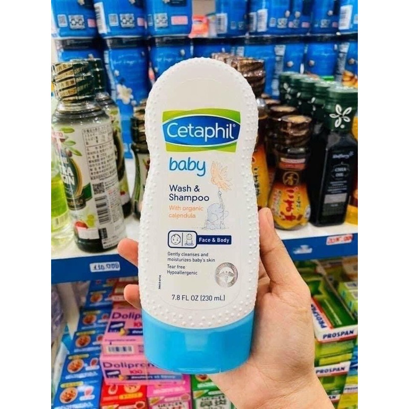 SỮA TẮM - GỘI - RỬA MẶT CHO DA NHẠY CAM CETAPHIL