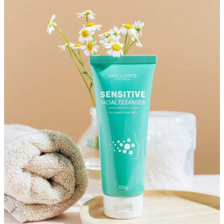 [Chính hãng công ty] SỮA RỬA MẶT DÀNH CHO DA NHẠY CẢM NARGUERITE (120ml) | BigBuy360 - bigbuy360.vn