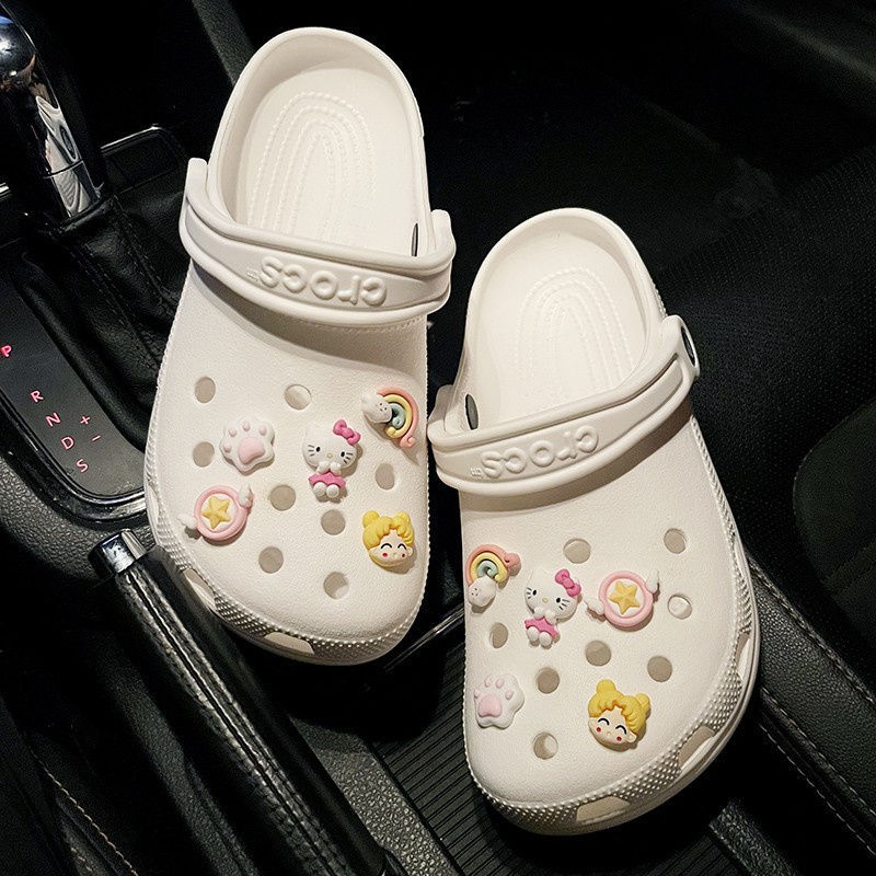 phụ kiện dép Crocs charm DIY khóa giày crocs jibbitz Nhựa trang sức Phụ kiện trang trí giày crocs nút trang trí giày trẻ em Dép Sandal Đồ trang sức Quà tặng sáng tạo món quà đặc biệt