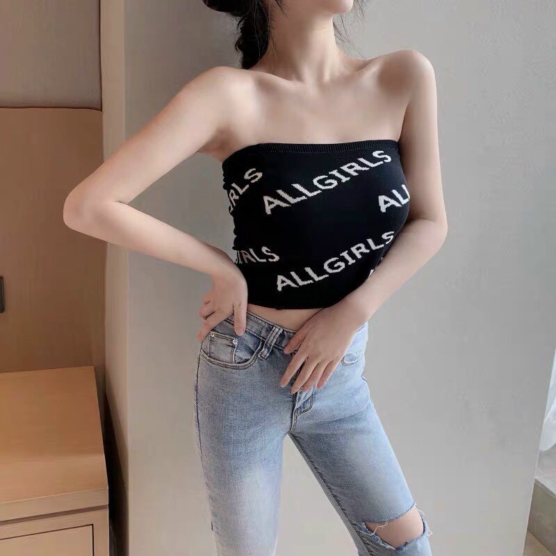 Áo ống bra chất thun cotton 4 chiều cực mềm mịn siêu xinh
