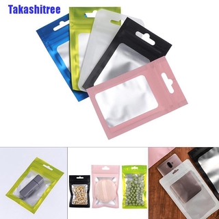 Takashitree+ 20 Túi Đựng Thực Phẩm Có Khóa Zip Bằng Lá Nhôm Có Thể Tái Sử Dụng Mylar
