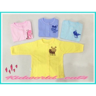 Set 3 chiếc - Áo dài tay Baby Leo cho bé sơ sinh