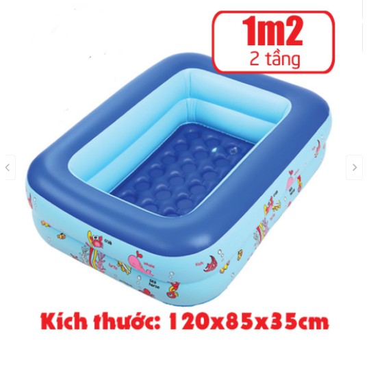 phao bể bơi 1m20 -hai tầng