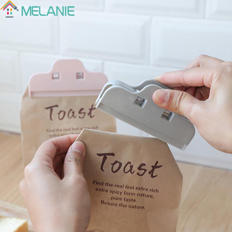 Kẹp miệng túi thực phẩm / đồ ăn nhẹ bịt kín chống ẩm có thể tái sử dụng nhỏ gọn thiết thực cho nhà bếp gia đình