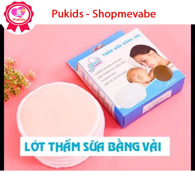 Miếng lót thấm sữa bằng vải GoodMama, hàng cao cấp