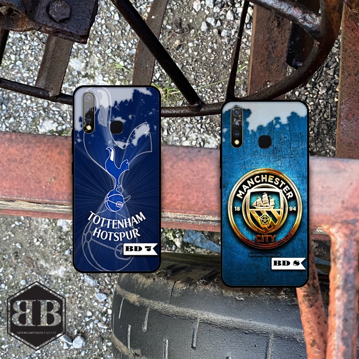 Ốp lưng kính cường lực Vivo Y19 / Y5S hình in bóng đá