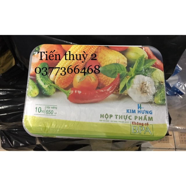 10 hộp thực phẩm ( dùng để làm rau câu)
