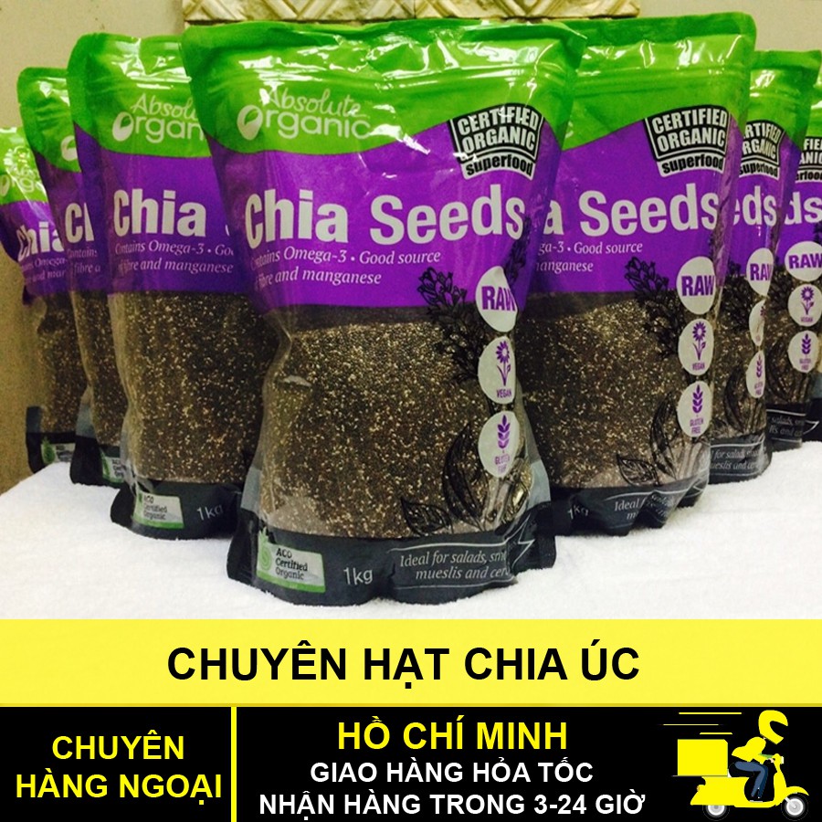 HẠT CHIA ÚC GÓI 1 KG