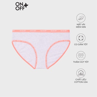 [Nhập WABRBM66 giảm 12% tối đa 80k đơn 99k] Quần lót nữ ONOFF chất liệu Cotton USA mềm mịn - H16BU19225