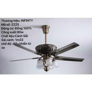 Quạt Trần Đèn Cao Cấp - Điều Khiể Từ Xa