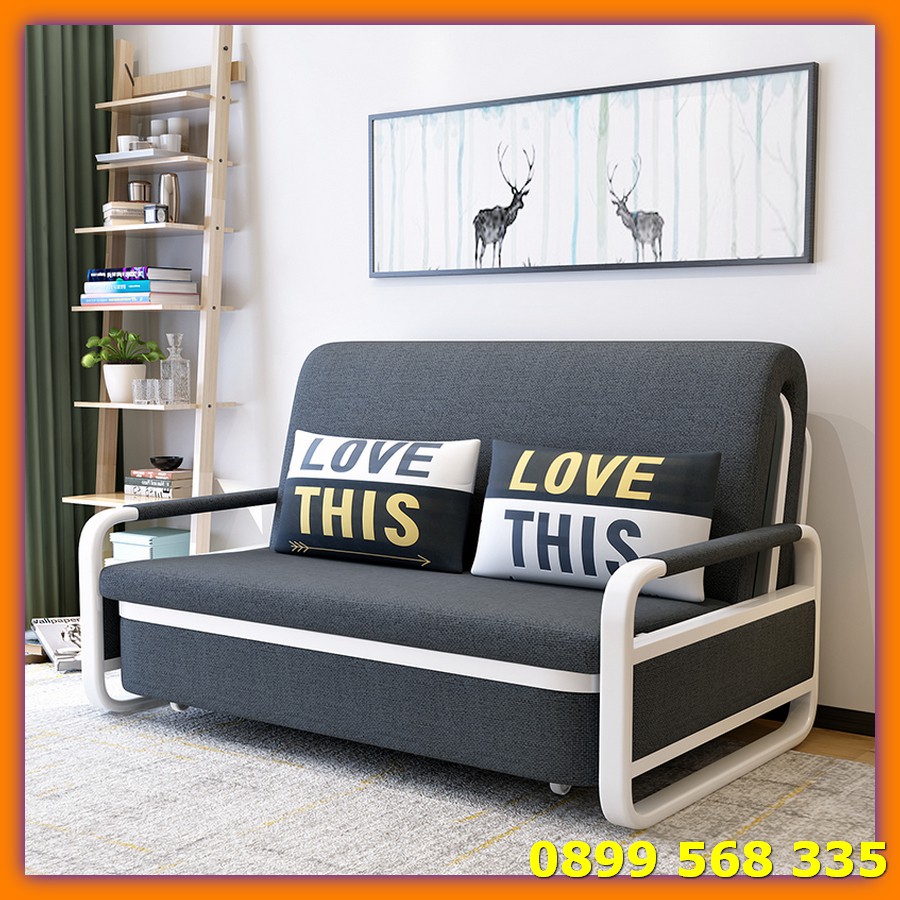 Ghế Sofa Giường Nằm Đa Năng, Sofa Giường Gấp Gọn Thông Minh kích thước 1m2 x 1m9