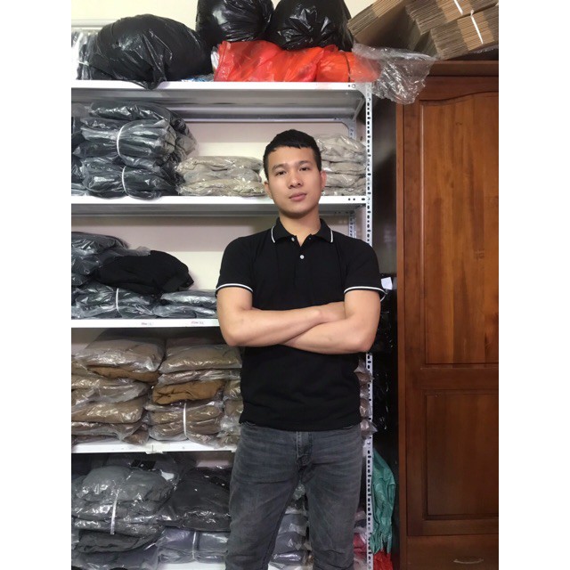 ÁO THUN POLO NAM COTTON CHẤT ĐẸP, PHÔNG NAM CỔ VIỀN | BigBuy360 - bigbuy360.vn