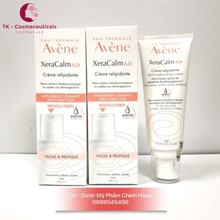 Kem Dưỡng Ẩm Cho Da Khô Ngứa Avene Xeracalm AD Cream - 200ml
