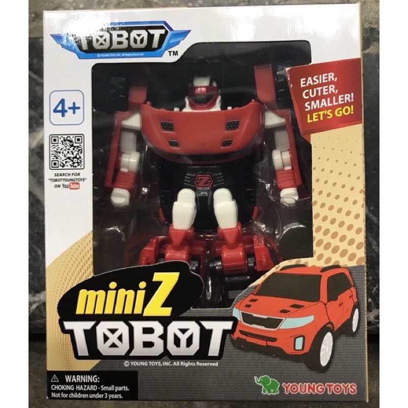Đồ Chơi Lắp Ráp Tobot Mini Z Chính Hãng young Toys
