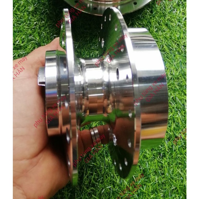 Đùm trước sau mạ crom dành cho exciter 2010 và các dòng yamaha sirius jupiter 1 đĩa lắp như zin không cần chế msp 0015