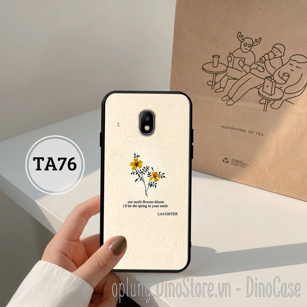 Ốp điện thoại Samsung J3 Pro - J5 Pro - J7 Pro - J7 Plus - Ốp lưng Samsung in hình hoa nữ tính vintage dễ thương.