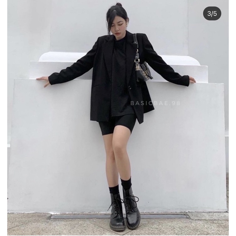 Thanh lý áo veosbykhanh, blazer basicbae