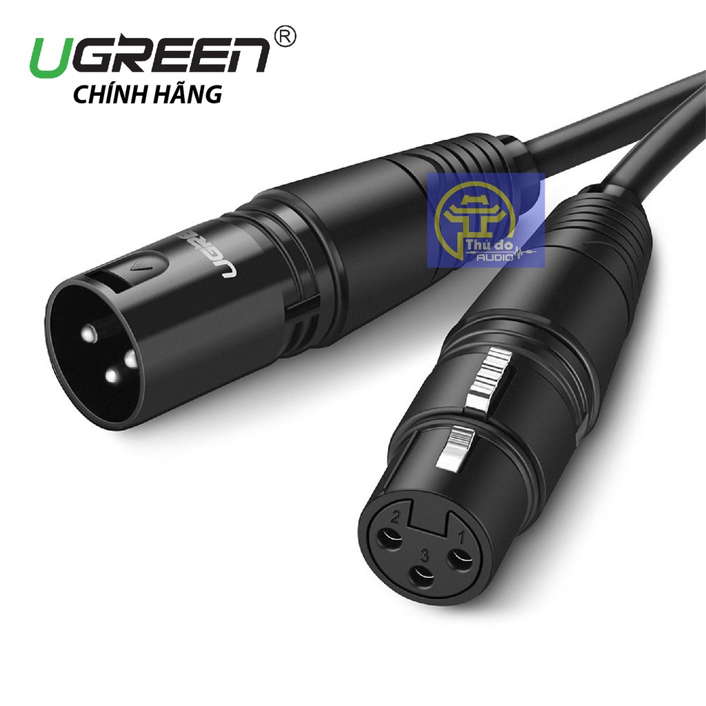 Dây Audio nối dài MIC XLR  6mm UGREEN AV130