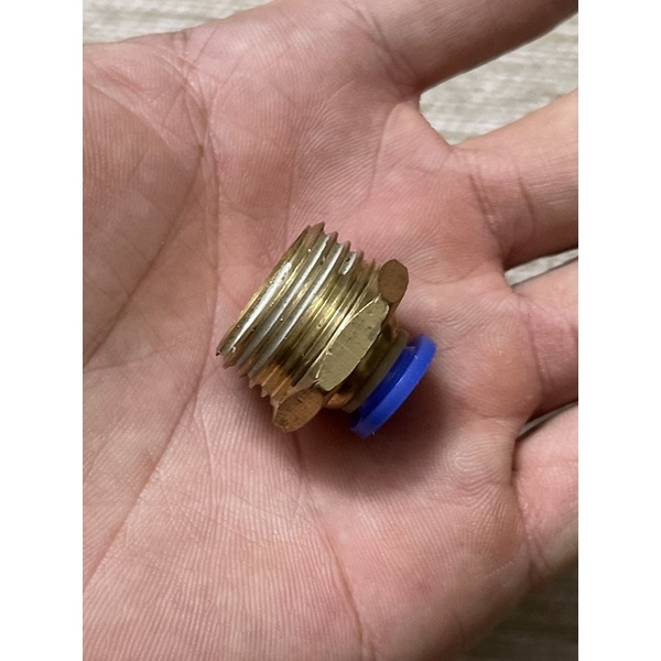 Đầu nối nhanh khí nén dây 8mm sử dụng zen 20mm